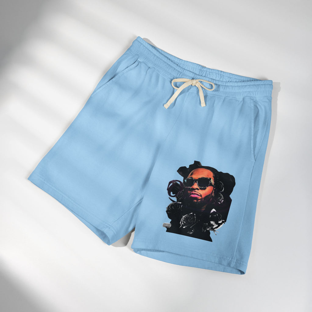 Unisex Garment-Dyed Lightweight Fleece Sweat Shorts