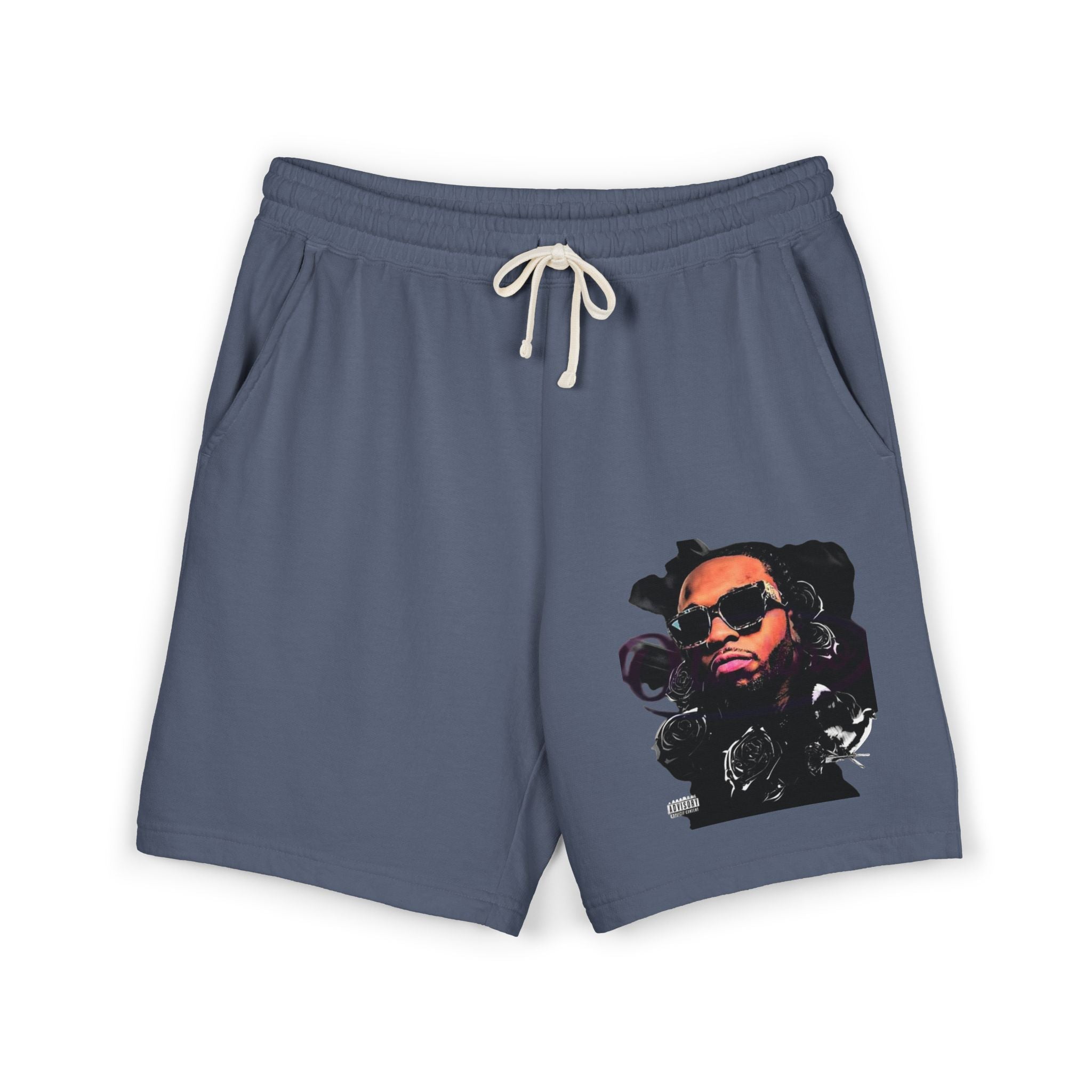 Unisex Garment-Dyed Lightweight Fleece Sweat Shorts