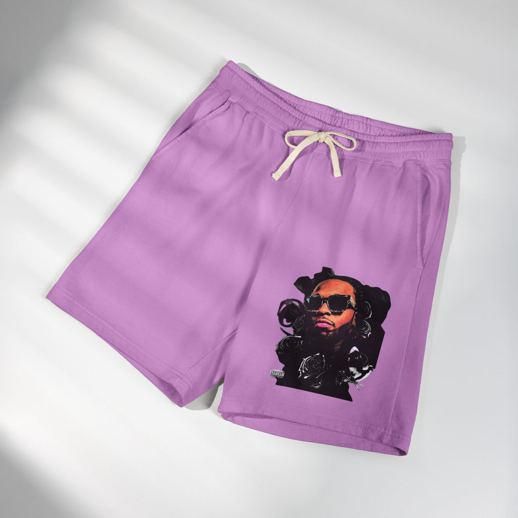 Unisex Garment-Dyed Lightweight Fleece Sweat Shorts