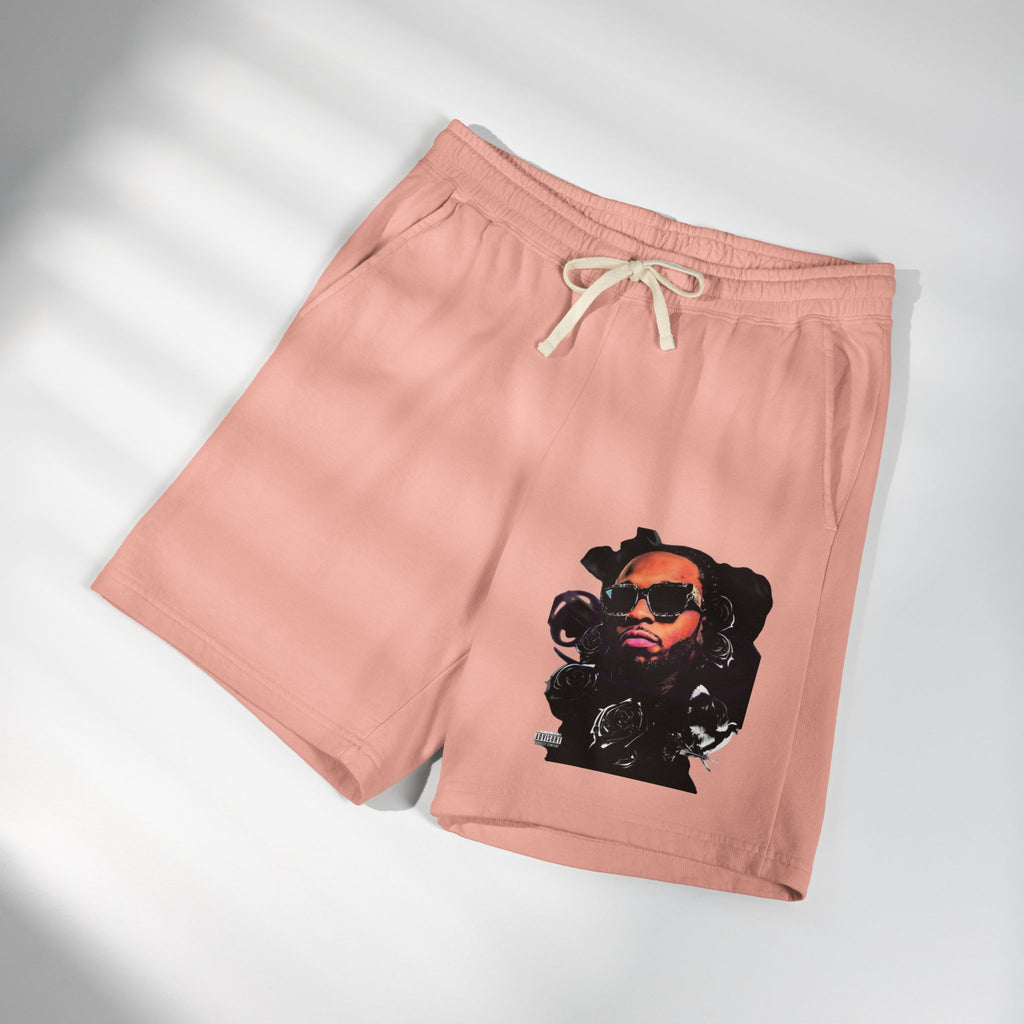 Unisex Garment-Dyed Lightweight Fleece Sweat Shorts