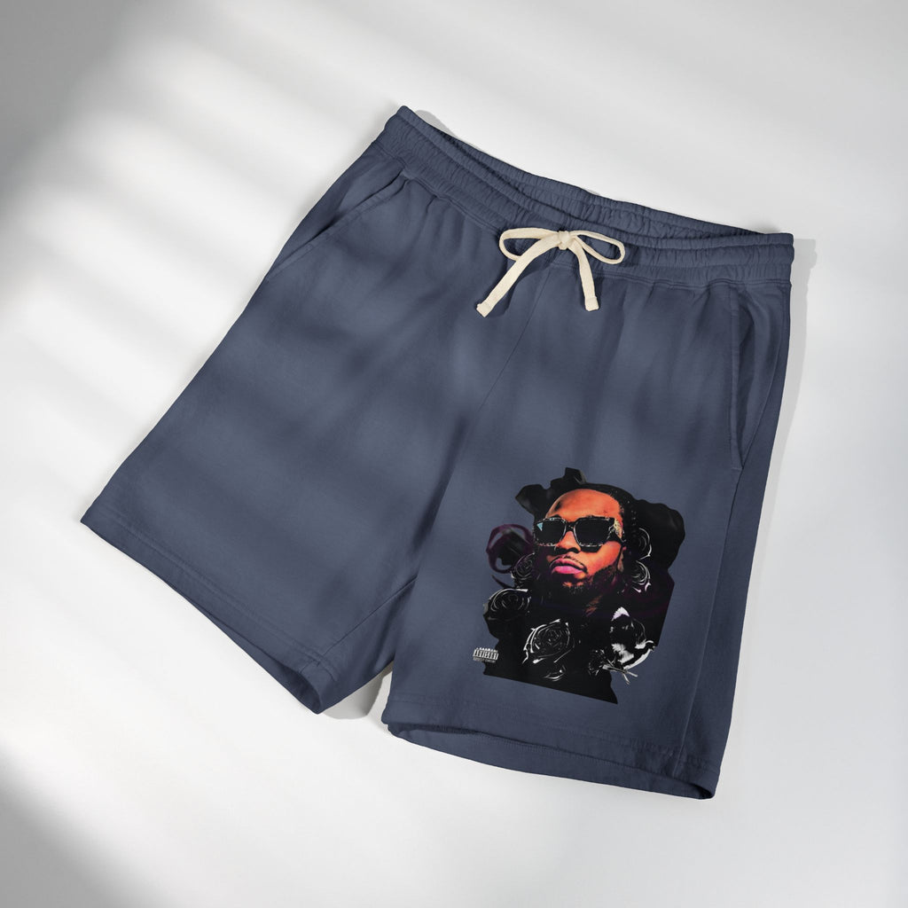 Unisex Garment-Dyed Lightweight Fleece Sweat Shorts